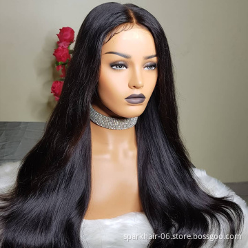 Wholesale Price Natural Human Hair Wigs For Black Women,HD Front Lace Wig Human Hair,Virgin Brazilian Human Hair Lace Front Wig